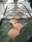 SUS 304 201 Stainless Steel Golden Panel Laser Cut Restaurant Wall Divider Steel