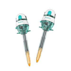 China 10mm Safety Bladed Trocar Abdominal Surgery Disposable Bladed Trocar wholesale
