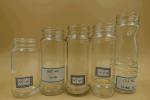 Food Grade Ceramic 110ML Transparent Rock Salt Grinder