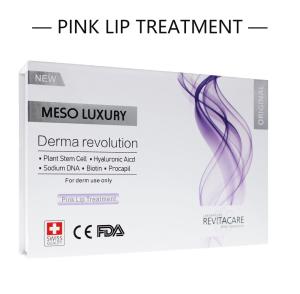 China Pink Luxury Vitamin C Lip Serum Meso Organic Treatment Lip Brightening Serum wholesale