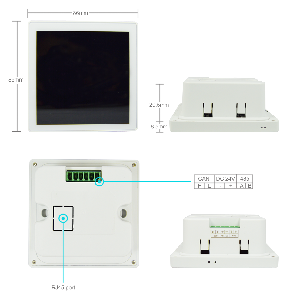 EU UK USA Wifi Electrical Switch , IOS / Android Smartphone Light Switch