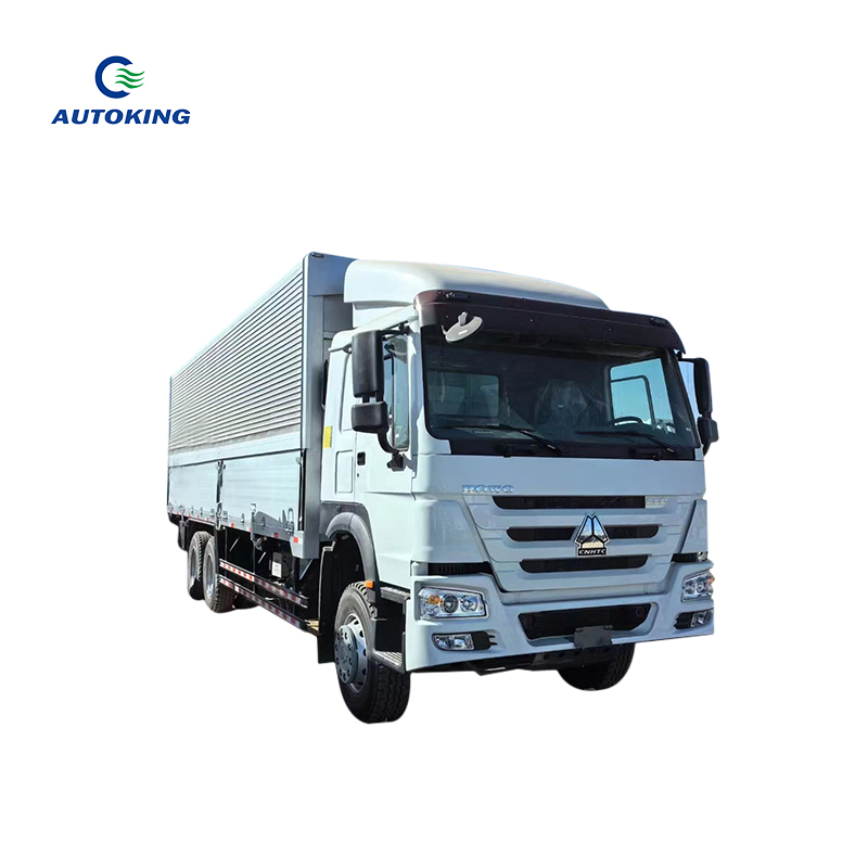 6000kgs Medium Size Cargo Van 3 Passengers 6 Ton Cargo Box Truck 440hp