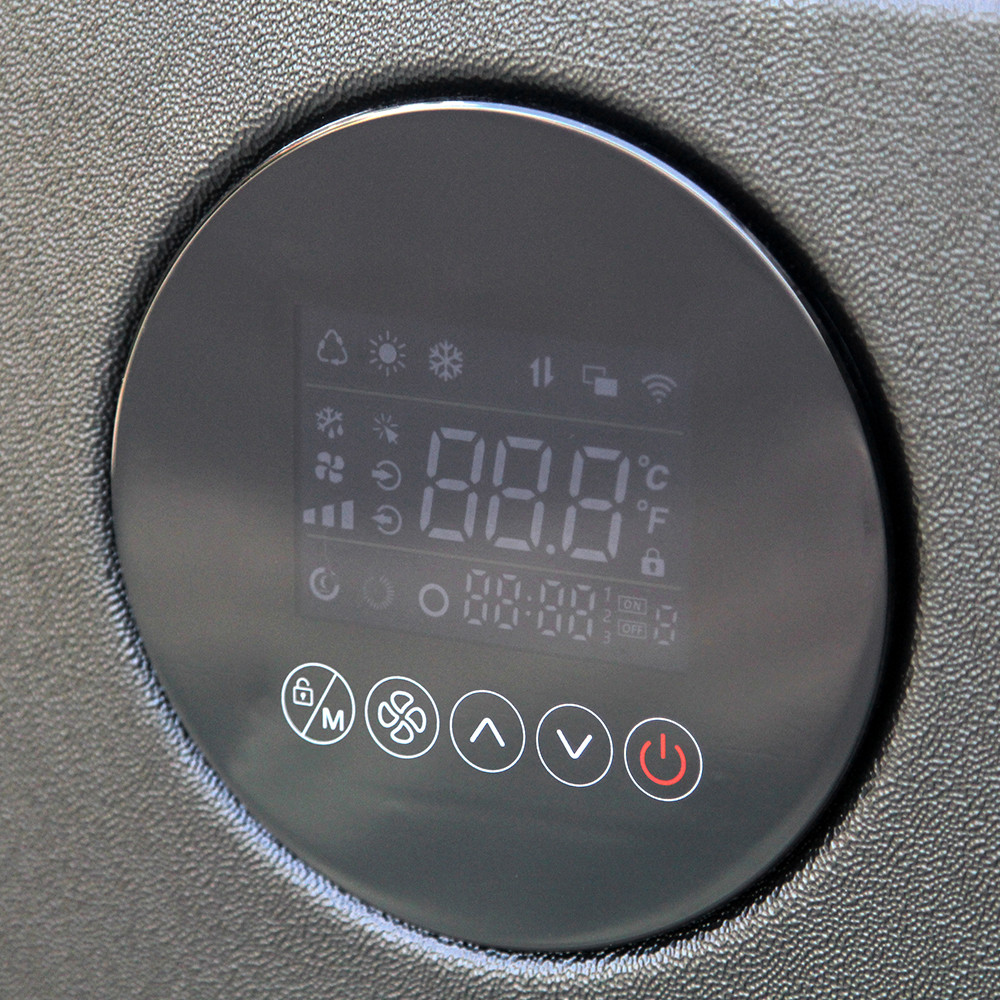 ABS Casing 21kw Pool Heat Pump Air Source Hot Water Heater With WIFI Controller