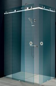 China Sliding Frameless Shower Doors Enclosure 1200*800*1900 mm for Hotel / Apartment wholesale