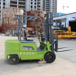 China 1ton Lightweight counterbalanced electric forklift with solid tyres wholesale