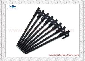 China Heavy Duty Camping Outdoor Forging Casting Iron Tent Pegs wholesale