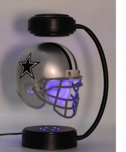 China new factory sale many style magnetic levitation football helmet hover helmet display stands wholesale