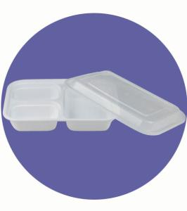 China DISPOSABLE PLASTIC COMPARTMENT BOX, LUNCH BOX, GOOD QUALITY, wholesale