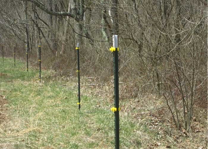 1.25lb/Ft Studded T Post 8 Ft Farm Fence 8 Foot Metal T Post