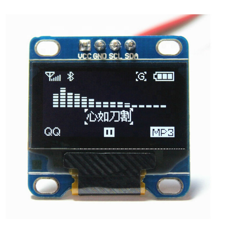 DIYmall 0.96" Inch I2C IIC Serial 128X64 OLED LCD LED White Display Module for Arduino 51 MSP420 STIM32 SCR OLED Display