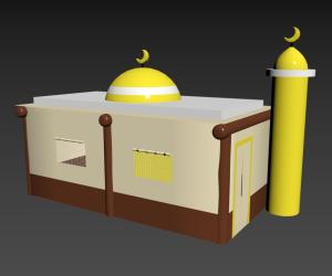 China Religion Player Room Air Inflatable Outdoor Tent For Muslim wholesale