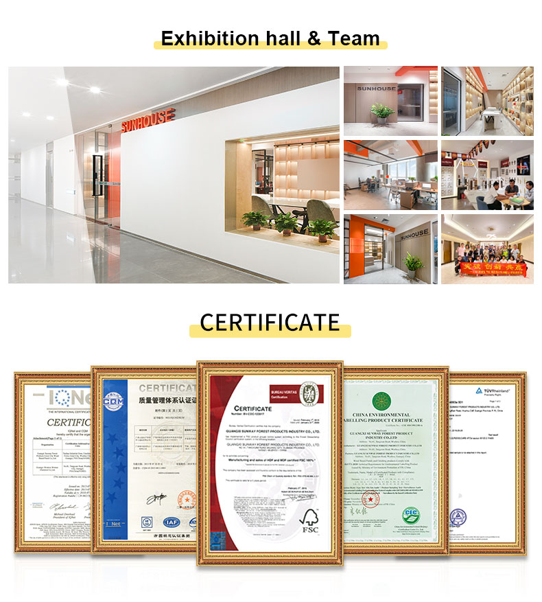 Water Resistant Gypsum Board 4x8ft for Partition Walls
