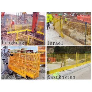 Impact-Resistant Edge Protection Barrier With Reinforced Mid-Rail