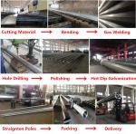 Reaching Long Arm Traffic Steel light Pole 6000mm - 7500mm Mounting Height
