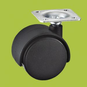 China furniture casters swivel top plate black caster colorful on sale