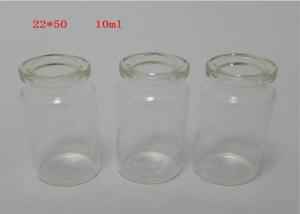 China Clear 10ml Vial Glass Bottle Rubber Stopper Sealing For vial Injection wholesale