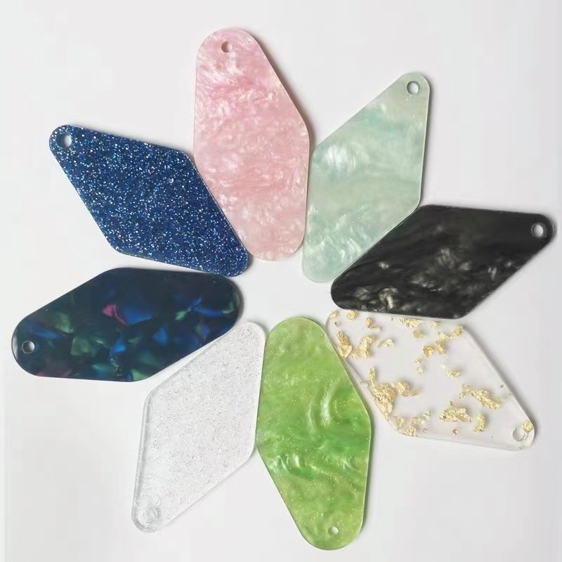 3mm Transparent Special Color Patterned Acrylic Plexiglass Panel For Decoration Craft