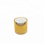 Leakproof Plastic Flip Top Dispensing Caps Custom Logo Printing For Cosmetic