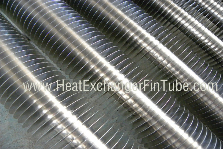 OD 2'' Aluminum 1060 H14 Solid / Plain L/LL/KL Type Fin Tube