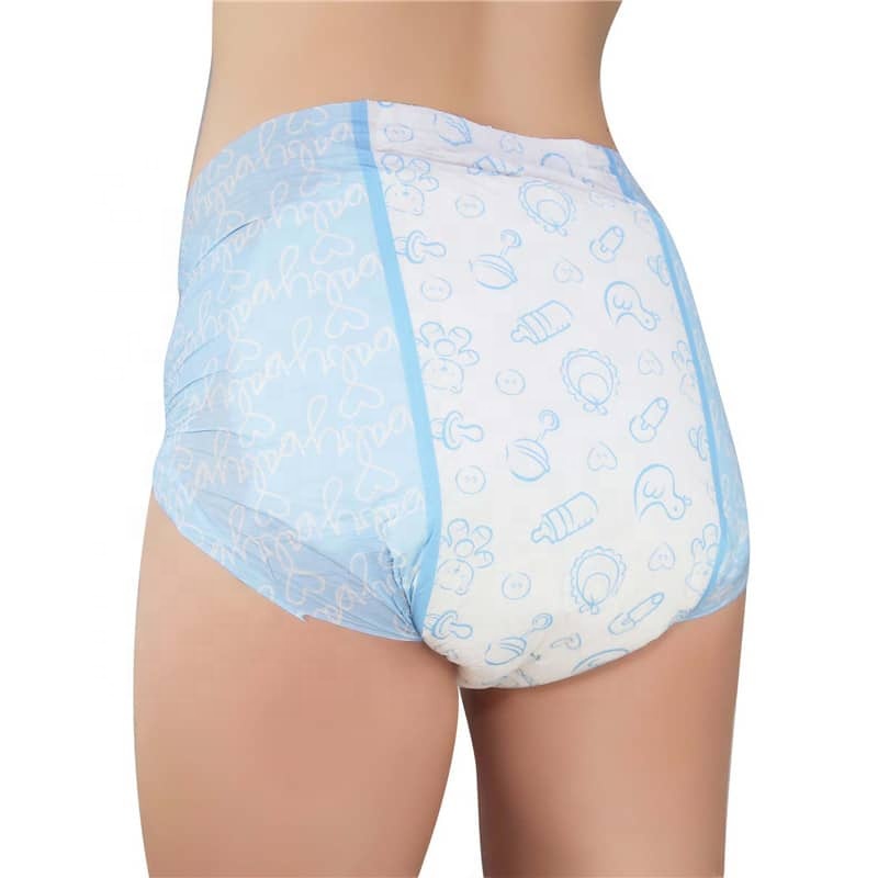 Soft Breathable Extra Thick Adult Diapers Dry Surface Korea SAP European Men's Diapers