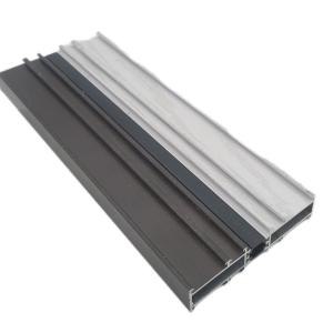 China Aluminium Window Profiles Customized Champagne Anodizing Professional Extrusion Aluminum Profile wholesale