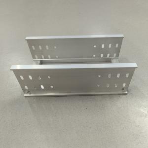 China 3m-6m Length Aluminum Slotted Cable Tray With Lightweight Construction wholesale