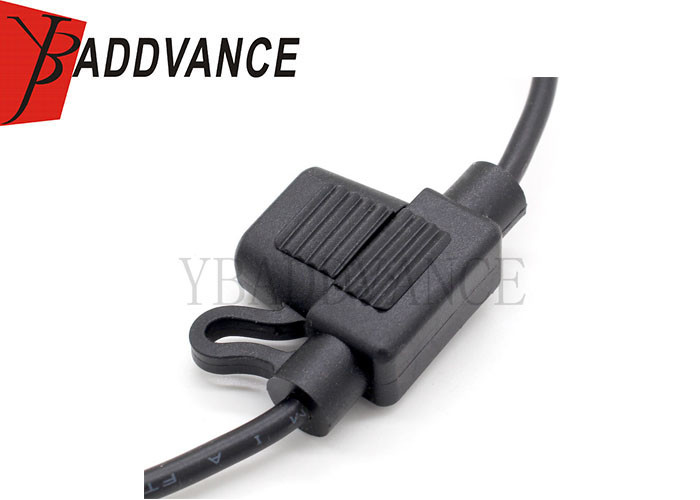 Waterproof Type Auto Wiring Harness Inline Fuse Holder With 2mm2 Cables For Medium Blade