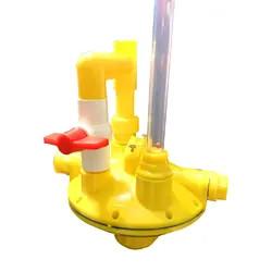 China Breeding Pressure Regulating Valve Poultry Drinking Line Parts Yellow wholesale