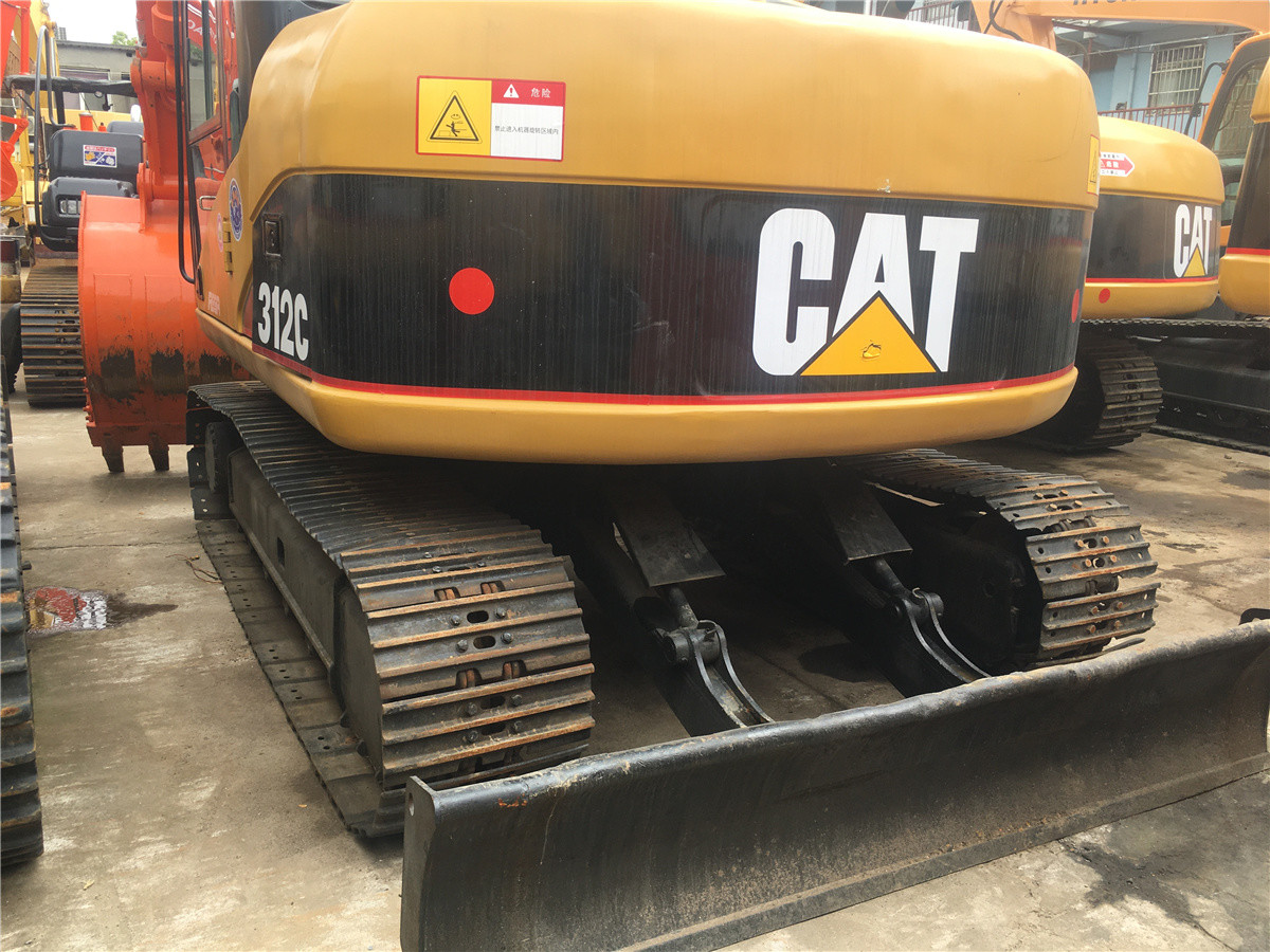 2008 2009 Year CAT 312C 12Ton Small Used Excavator For Digging Construction