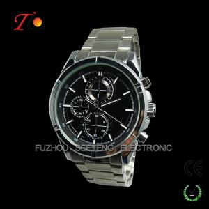 China Men watches with master design and mature stainless steel strap business style wholesale