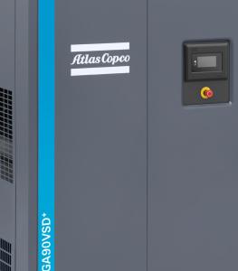 China 110kw Atlas Screw Air Compressor VSD Plus GA110VSD+ Aluminum Alloy Material wholesale