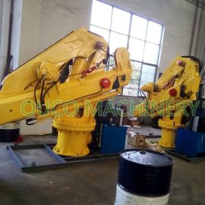 China Hydraulic 1.5T 10M Telescopic Boom Marine Gantry Crane wholesale