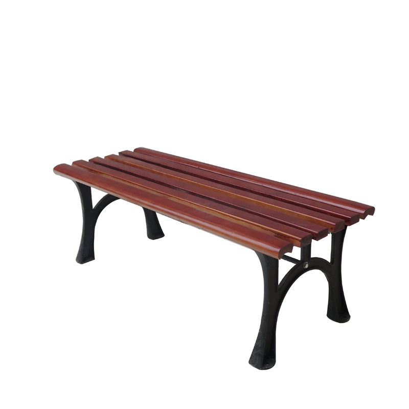 Sunprotection L180cm W40cm H74cm Cast Iron And Wood Garden Bench