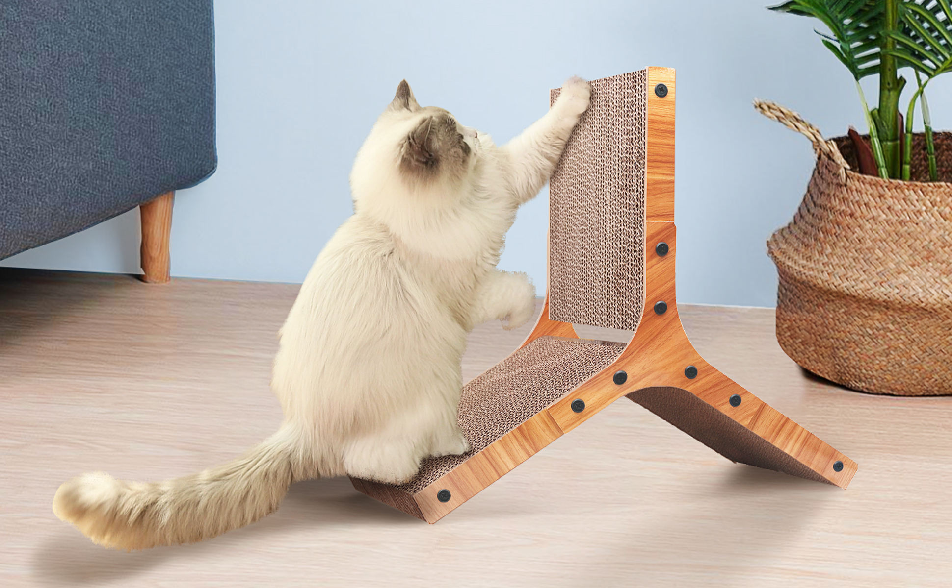 Pet Scratcher Cat Scratching Mat Cat Scratcher Board Factory Wholes Cat Board Bed 3 in 1