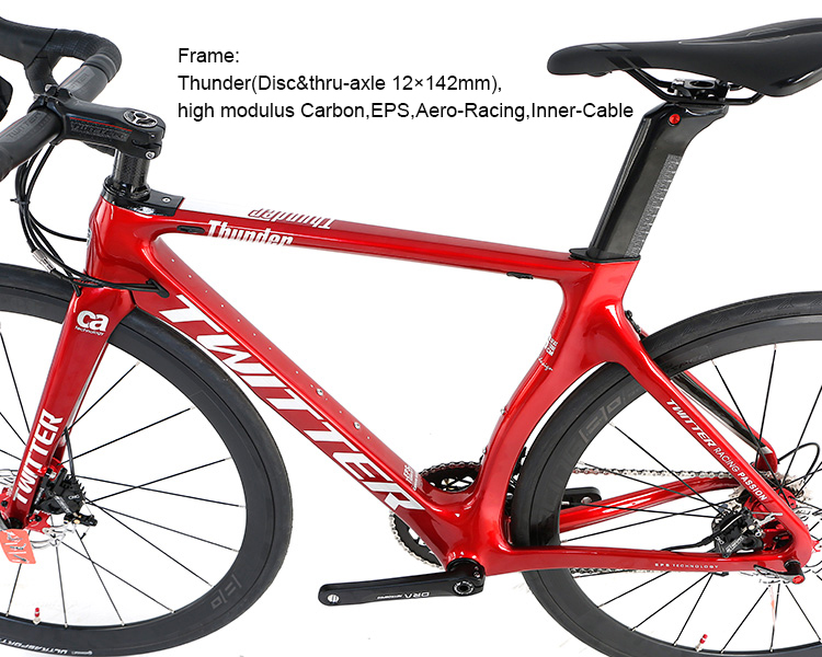 22 Speed Carbon Fiber Road Bike Racing Bicycle 700c Cycle For Men
