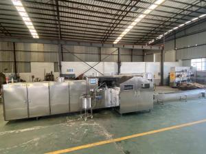 China Stain Steel 7kg/H Automatic Ice Cream Cone Machine Siemens Controller wholesale