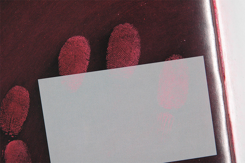 C103 Red fluorescent fingerprint powder