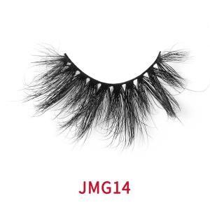 China Reusable 6D Mink Lashes , 25mm Lightweight False Eyelashes wholesale
