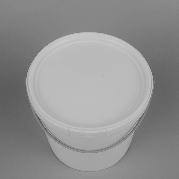1L 33oz Empty Greek Yogurt Bucket Plastic Bucket With Screw On Lid