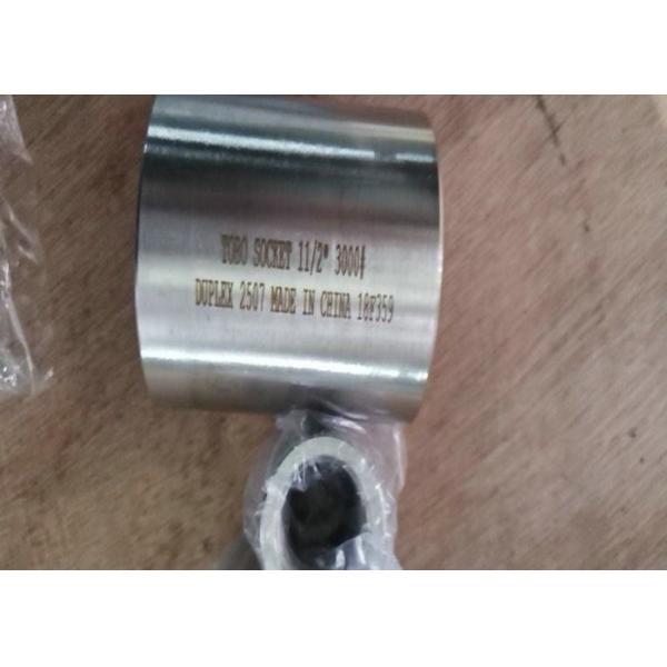 Round Shape Alloy Steel Pipe Fittings 1/4" Socket 1200PSI UNS N010665 Corrosion Resistance