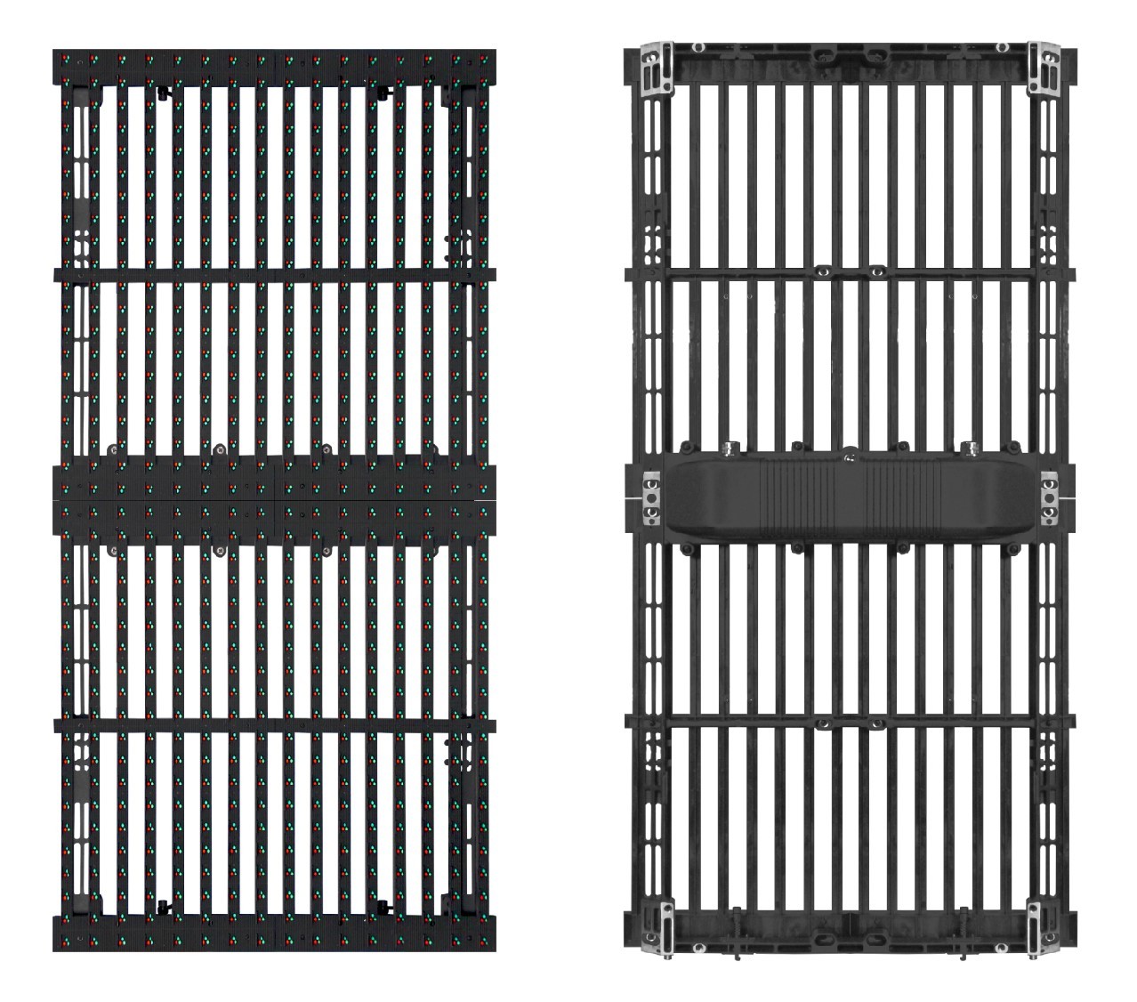 8500nits Brightness Outdoor P10 P15.6 Flexible Building Window Curtain LED Mesh Screen
