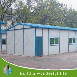 China 2016 hot sale single storey prefabricated camp house wholesale