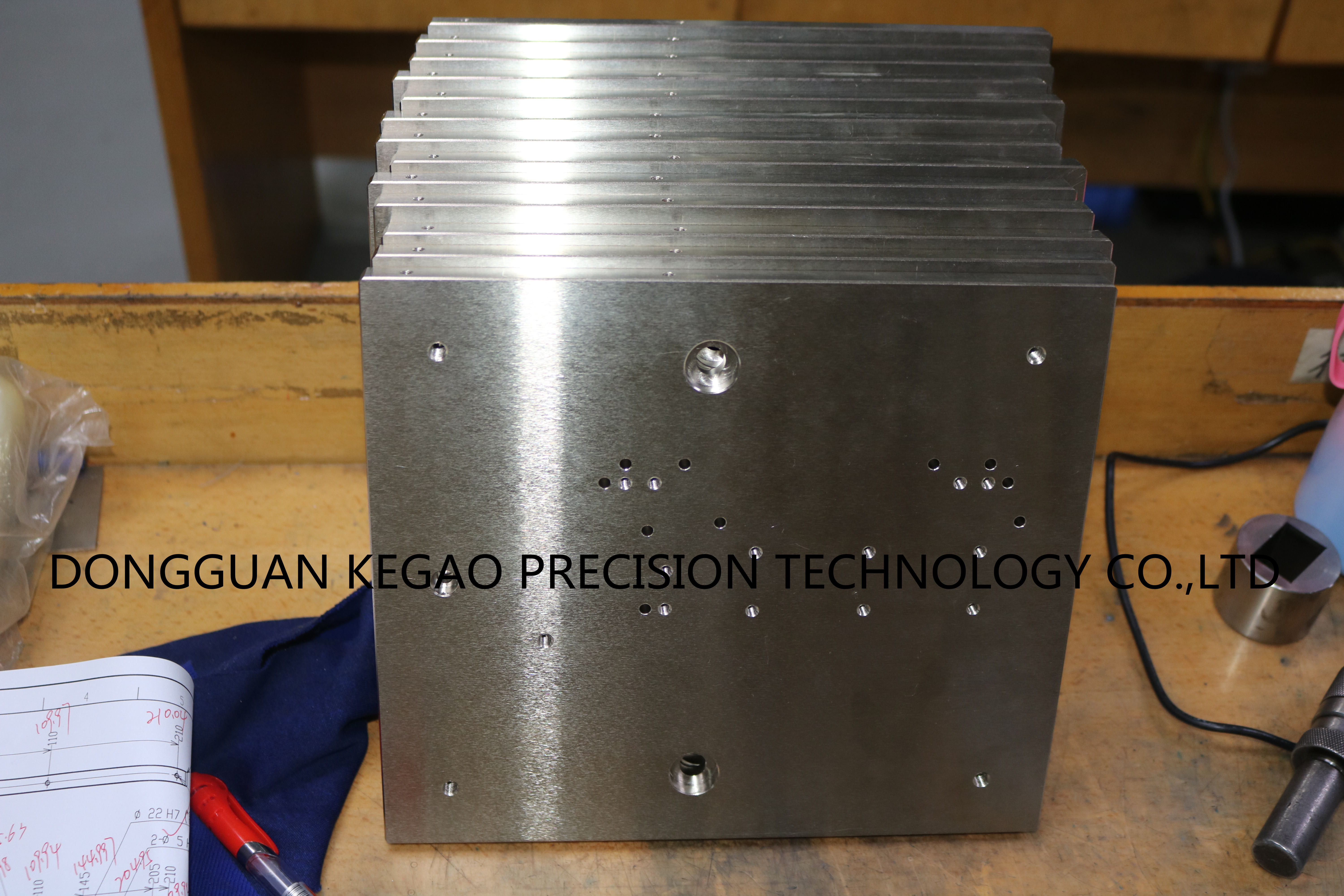 Nickelplating Plastic Injection Machine Parts , S45C Top Plate In Mould