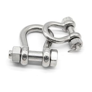 China Durable Insurance Release 316 Stainless Steel Shackles wholesale
