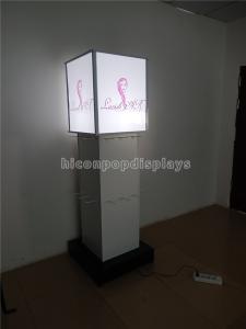China 4 - Way Retail Accessories Display Lighting Hair Extension Display Stand Freestanding wholesale