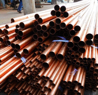 4 Inches Pure Copper Pipe Tube For Brass Air Condition Refrigerator 3m 6m Length