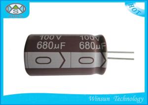 China CD110 Black / Green Aluminum Electrolytic Capacitor 10000 Microfarad/uF Capacitor For Telephone wholesale