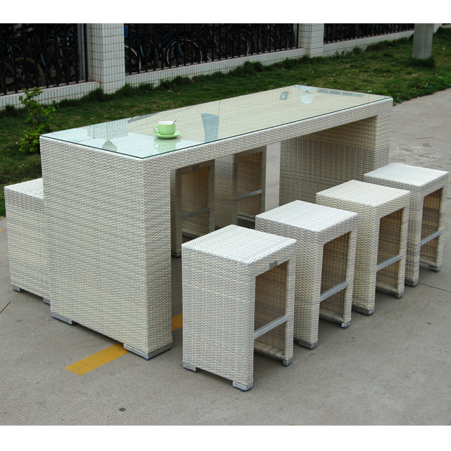 Modern Rattan Aluminium Outdoor Furniture Garden Set Made to Your Requirement