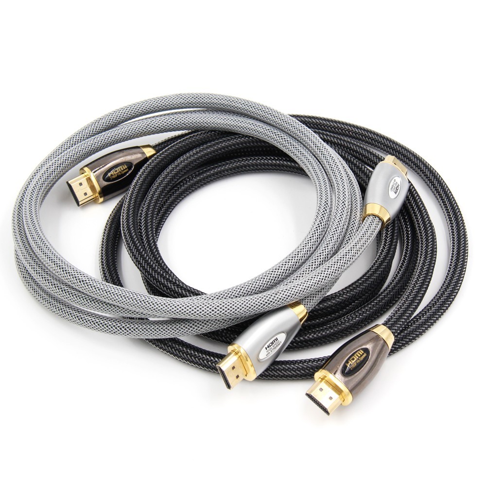 4k Rated High Speed HDMI Cable Zinc Alloy Housing With Ethernet 4k@30HZ