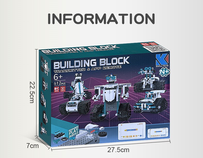 Multi-functional Steam Programming Educational Robot with Induction Remote Control